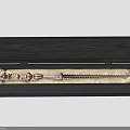 Pink Ornate Decorative Wand In Black Box With Soft Velvet Lining