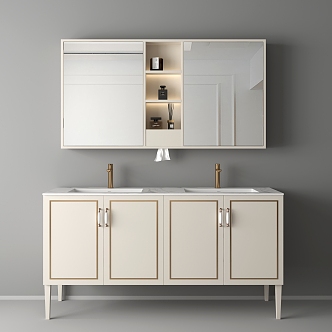 Bathroom Cabinet Bathroom Cabinet Washstand 3d model