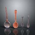Unique Handcrafted Kitchen Utensils With Various Wooden And Metal Designs