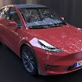 Tesla Motors Tesla ModelY New Energy Vehicle 3d model