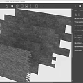 Modern Bathroom Chandelier With Gray Tile Wall And Interior Design