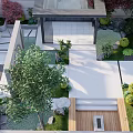 New Courtyard View 3d model
