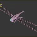 Modern Helicopter With Aerodynamic Design Long Rotors And Yellow Accent