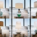 Nordic Table Lamp Combination 3d model