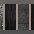 Modern Background Wall Designs with Four Different Textures for Interior Home Decoration 3d model