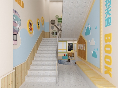 Kindergarten Staircase model