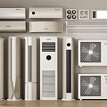Modern air conditioning air conditioning combination 3d model