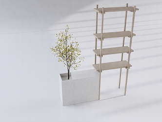 Storage Rack Display Rack Window Display Rack Display Rack Bookshelf 3d model