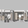 Go to bed and get off the table 3d model