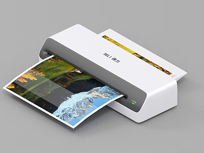 Mobile Digital Photo Printer For Printing High Quality Color Scenic Photos With 300 Dpi Resolution 3d model