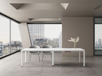 Modern Office Desk and Chair Office Conference Table model