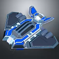 Modern Bomber Sci-Fi Bomber 3d model