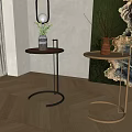 Modern side several combination 3d model