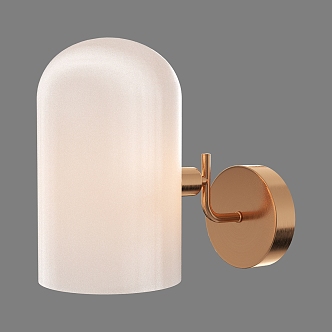 Simple Light Luxury Wall Lamp 3d model