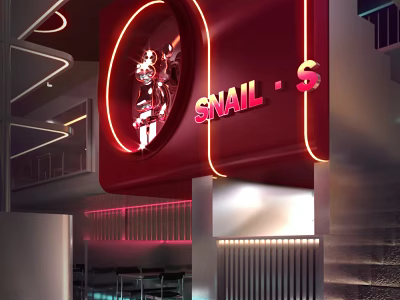 Modern Store 3d model