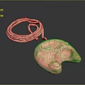 Pink Computer Desk Accessory With Soft Texture And Coiled Cord For Comfortable Setup