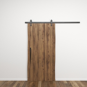 Industrial LOFT Barn Door 3d model