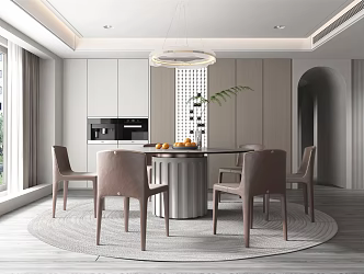 Modern Restaurant 3d model
