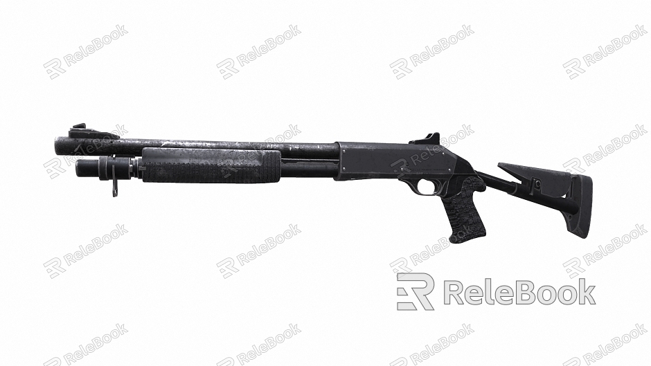 M4 rifle shotgun model