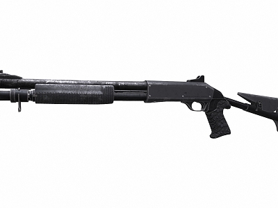 M4 rifle shotgun model