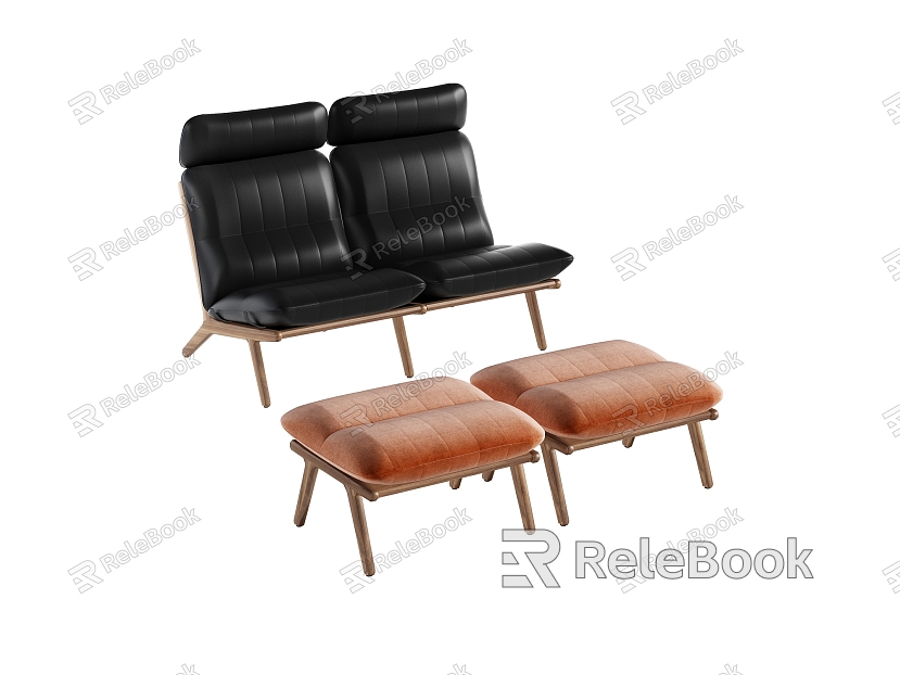 Sofa pedal combination model