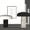 Table lamp 3d model