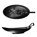 Modern Decorative Ornament Set with Black Tray Keys Remote Control Phone and Magazine