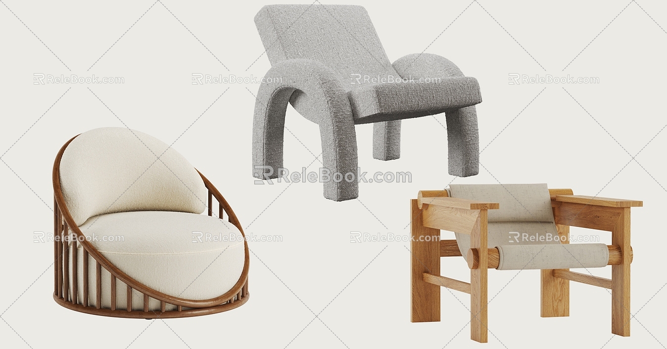 armchair 3d model