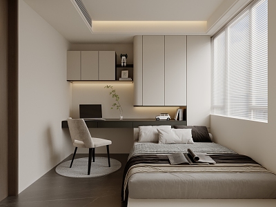 Modern Bedroom 3d model