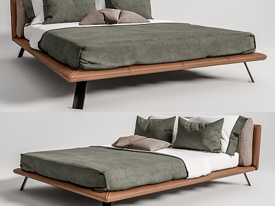 Modern Double Bed model