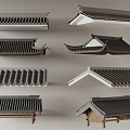 new chinese eaves 3d model