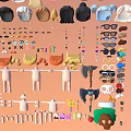 Assorted Hats Collection Featuring Multiple Styles Designs And Colors For All