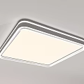 Modern LED Ceiling Lights With Rectangular Round And Polygonal Shapes For Home Illumination 3d model