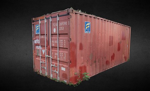 freight container 3d model