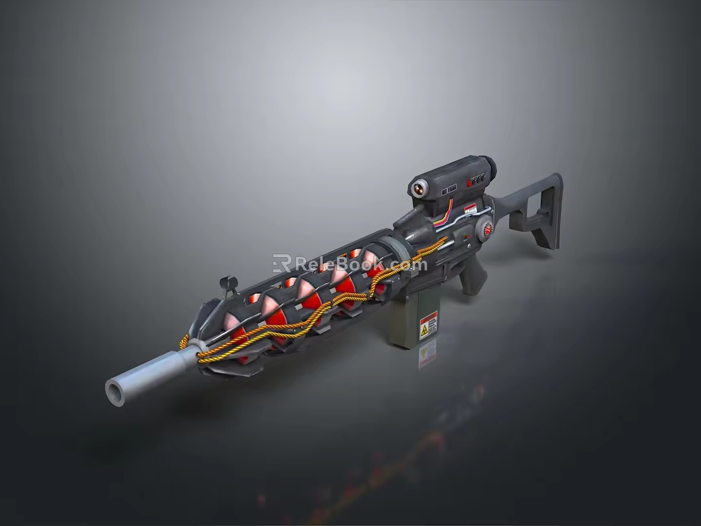 Science Fiction Firearms Next Generation Firearms Science Fiction Game Gun Game Firearms Game Gun Concept Gun Laser Gun 3d model