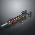 Science Fiction Firearms Next Generation Firearms Science Fiction Game Gun Game Firearms Game Gun Concept Gun Laser Gun 3d model