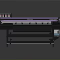 Digital Printing Machine Printer Transfer Machine Printing Machine Industrial Equipment Industrial Machine Realistic 3d model