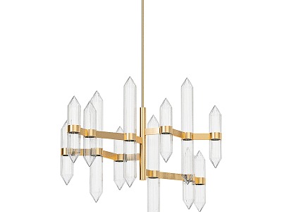 Langston Chandelier 3d model