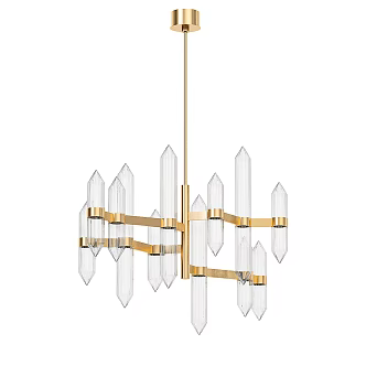 Langston Chandelier 3d model