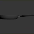 Cast Iron Frying Pan With Black Handle For Home Kitchen Cooking Use