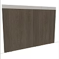 Modern Wooden Interior Wall with Vertical Stripes and Textured Panel Design