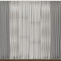 Modern Interior Curtains with Beige and Gray Layers and Soft Fabric Texture