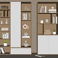 Nordic Bookcase 3d model