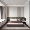 Master Bedroom Modern Bedroom 3d model