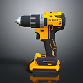 DEWALT Cordless Drill Yellow And Black Powerful Tool For Home Improvement Projects