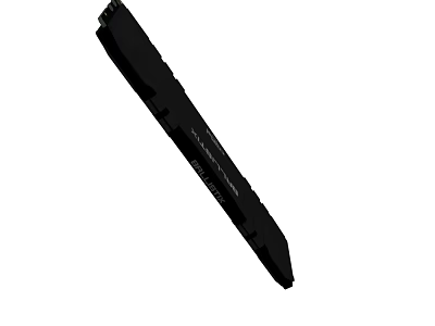 Black Portable Electronic Device With Sleek Modern Design And Compact Size 3d model