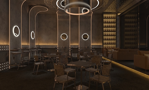 The Modern Bar 3d model