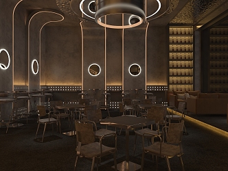 The Modern Bar 3d model