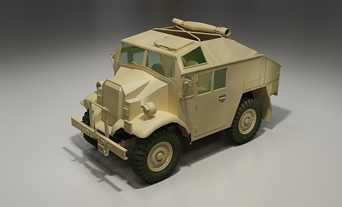 modern military vehicle 3d model