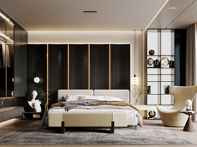 Modern Bedroom model